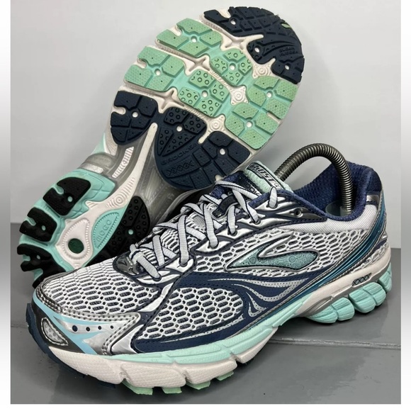 Brooks Ghost 4 Womens Sz 8.5B Evolution Blue/Navy 1200921B984 Superb Clean! - Picture 1 of 16